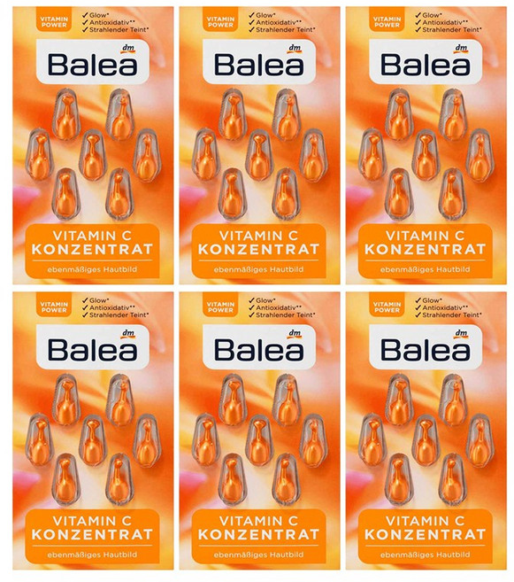 발레아 비타민C 컨센트레이트 7캡슐, 2.38ml, 6개