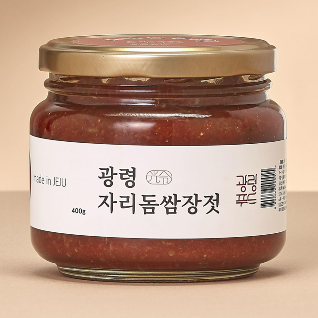 자리쌈장젓400g, 400g, 5개