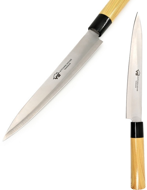 키친하우스 고급 사시미칼(대) 양날 회칼 생선 낚시 주방식도, 고급사시미칼(대), 1개