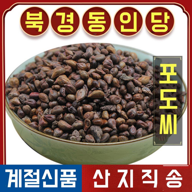 북경 동인당 포도씨, 1개, 500g