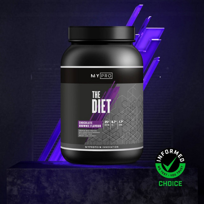 마이프로틴 The Diet 더 다이어트 웨이+글루코만난+CLA 공액리놀레산 초콜릿 2kg, 1개
