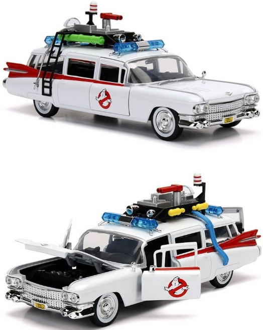 고스트 버스터즈 Ecto-1 피규어 다이캐스트 모형, 1개, 상세페이지 참조