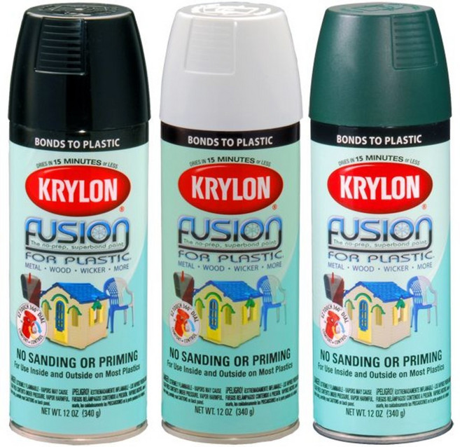 스프레이 페인트 크라이런 락카 도색, 형광 레몬