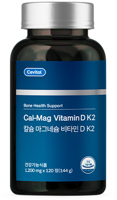 세비톨 칼슘 마그네슘 비타민D K2, 120정, 144g, 1개