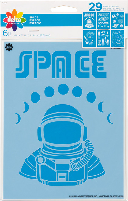 스텐실도안 Space 4847, 1개