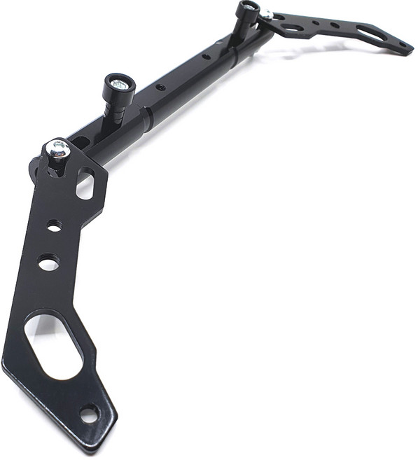 템파 오토바이 핸들 멀티크로스바 미러고정 날개형 보조핸들 멀티바, 1개, 블랙