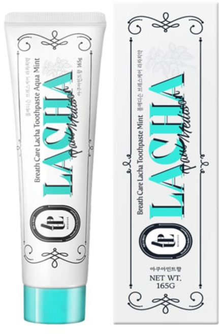 폴메디슨 폴메디슨 브레스케어 라차치약 아쿠아민트향 1개 165g 구취제거, 1, 1