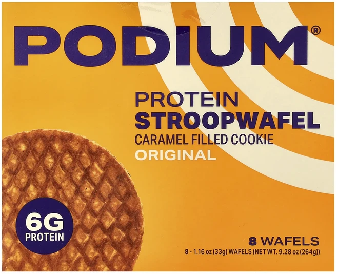 지금 곧 품절됩니다 Podium Nutrition 단백질 스트룹와플 오리지널 와플 8개 각 33g(1.16oz) 서둘러주시면 감사하겠습니다, PodiumNutrition단백질스트룹와플오리지널와플8 - 쿠팡