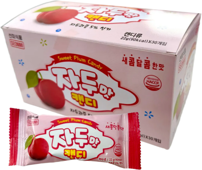 선미식품 자두맛 캔디 츄잉 젤리 추억의 간식 불량식품, 660g, 1개