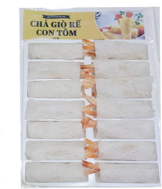 월드푸드 냉동 베트남 그물망네트 새우짜조롤 350g CHA GIO RE CON TOM, 1개