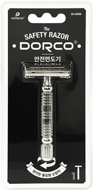 도루코 안전면도기 + 면도날10개입, 1개