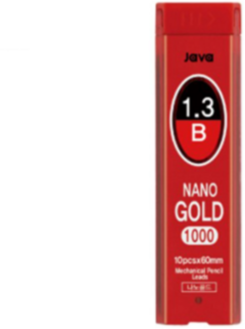 자바펜 나노골드 샤프심 B, 1.3mm