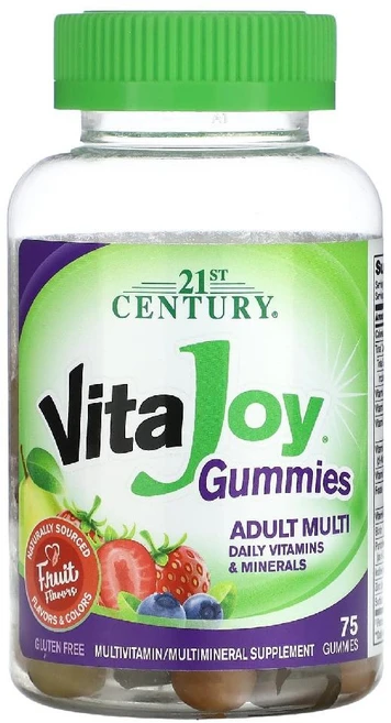 21세기센추리 비타조이 Vita Joy 구미젤리 과일맛 75개 엽산 비오틴 판토텐산 함유, 75정, 1개 - 쿠팡