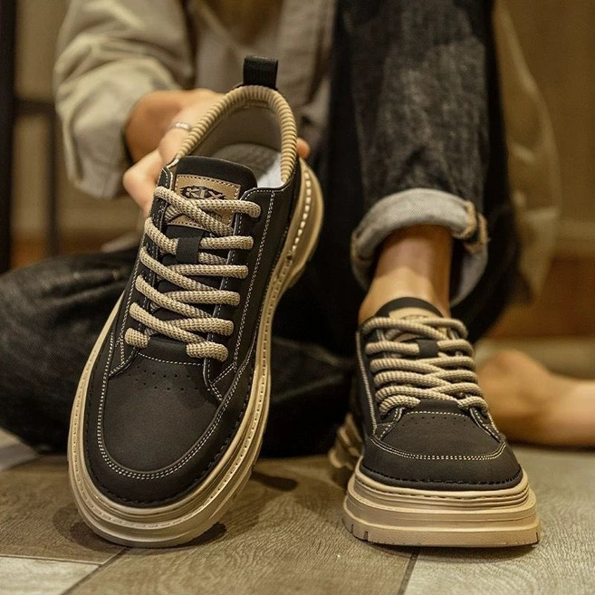 스타일닥터 빈티지 부츠 하이탑 미끄럼 방지 카고 슈즈