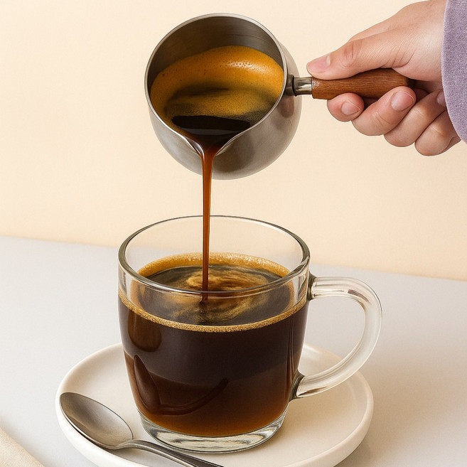 멜리쎄아 스텐 304 계량컵 다용도 소스잔 에스프레소 샷잔, 1개, 실버 S(60ml)