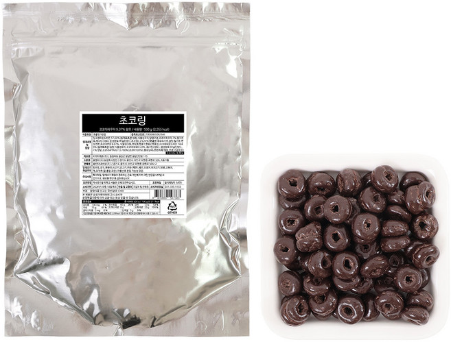 딜라잇가든 초코링 초코룹스, 1개, 500g