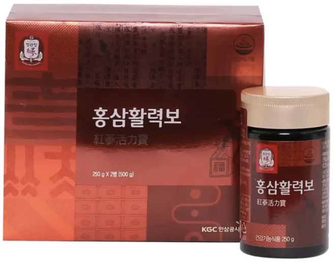 [정관장] 홍삼활력보 x 2병세트 보자기포장, 250g, 2개