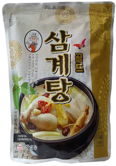 부광식품 삼계탕 골드 1kg 실온보관, 1개