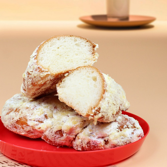 [빠르미쇼핑] 갓구운 수제빵 HACCP 무항생제 수제 꽈배기 개별포장, 10개, 70g