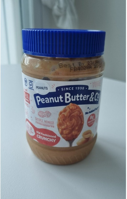 피넛버터앤코 올드패션드 크런치, 454g, 1개