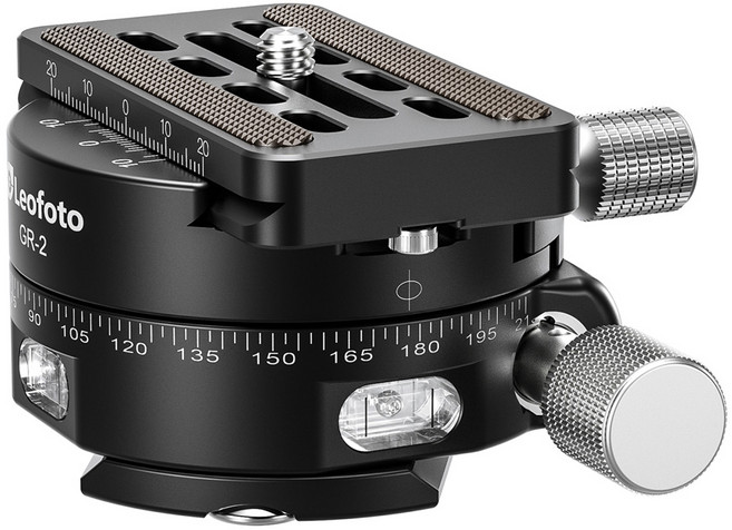 레오포토 GR-2 기어헤드 파노라마 패닝 클램프, 1개