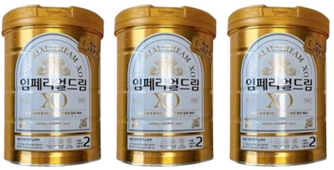 남양 임페리얼 드림xo 골드 2단계 800gx3캔 첫돌선물, 남양 아기분유 유아분유 임페리얼 드림 신생아분유 2단계, 800g