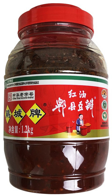 다원중국식품 중국두반장 홍유피현두반장1.2kg 1개, 1.2kg