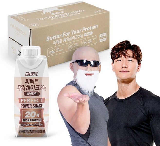 칼로바이 퍼펙트 파워쉐이크 20g 바닐라맛, 250ml, 18개