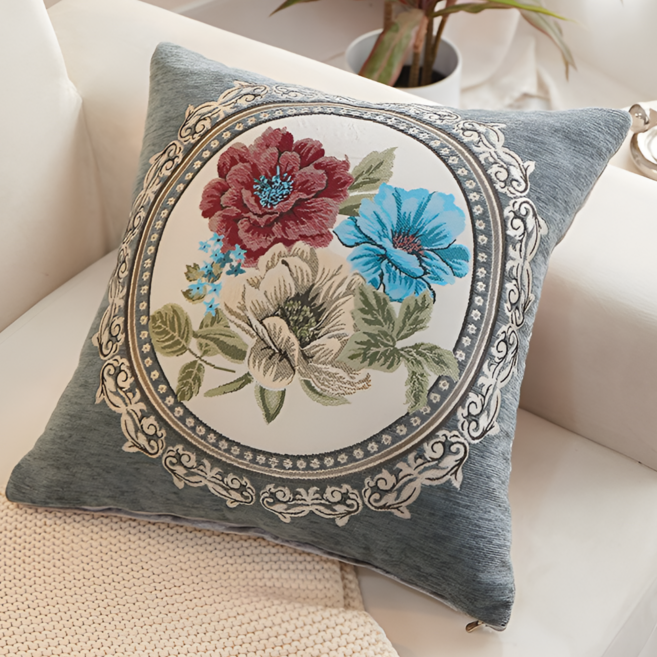 서플라이랩 뉴앤틱 고급 클래식 쇼파쿠션 국산솜 포함, 옵션4. 페일그린