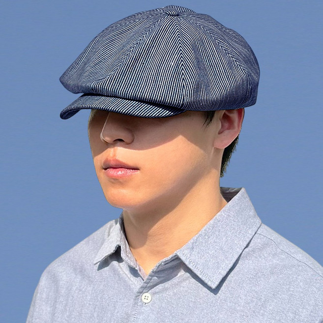 61cm 빅사이즈 패럴러 뉴스보이캡 빵모자 대두 남자 여자 여름 팔각모 마도로스