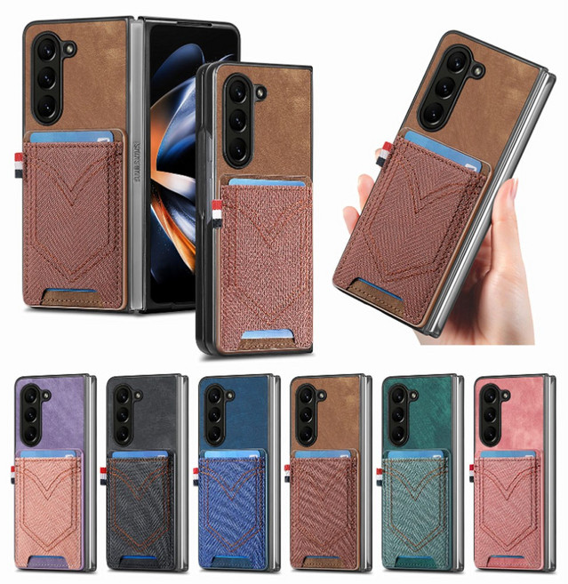 에버원 갤럭시 Z 폴드5 카드수납 청진 케이스