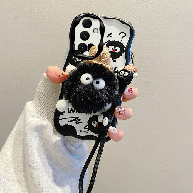 나무나라 갤럭시 밀크무늬 울 캐릭터파츠&스트랩 케이스CY215