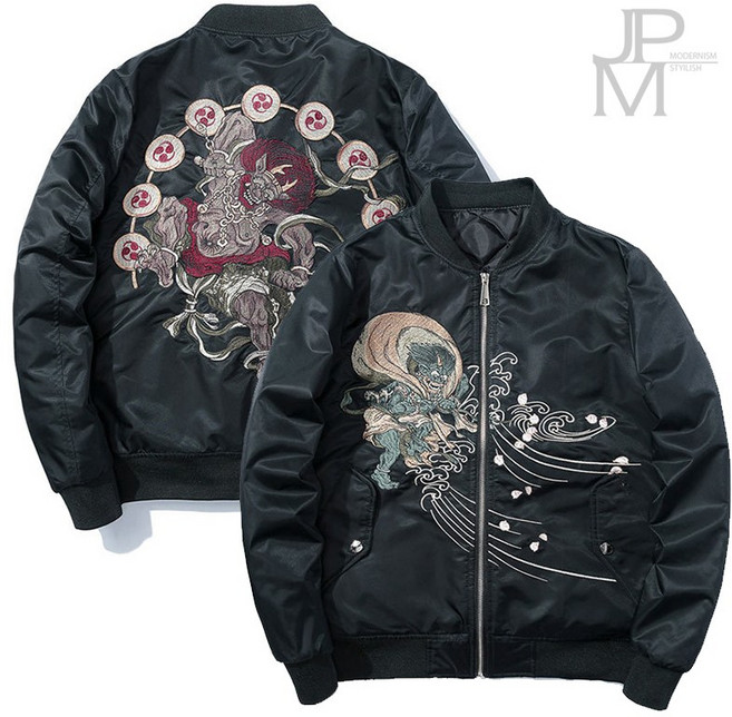 제이피엠 남자 스카쟌 항공점퍼 누빔 블루종 자켓 가을 겨울 아이템 GA-9