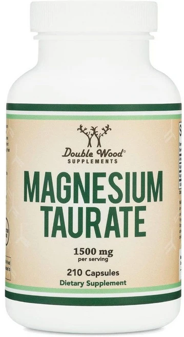 더블우드 마그네슘 타우레이트 Magnesium Taurate 1500mg 210캡슐, 210정, 1개 - 쿠팡
