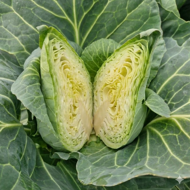 제주 꼬깔 양배추 고당도 아삭, 1박스, 5kg