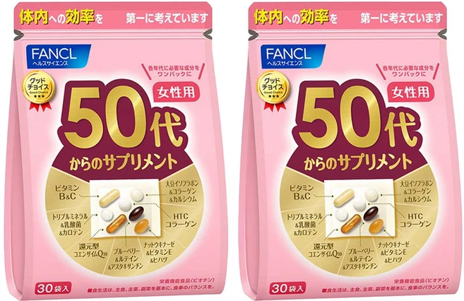 판클 50대 서플리먼트 여성용 64g, 2개, 210정 - 쿠팡
