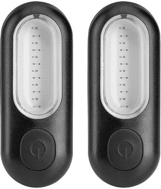 락브로스 자전거 미니 후미등 PT-6005B, 2개, 블랙