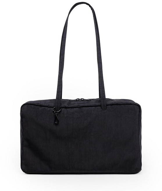 BAGGU Medium Nylon Bowler Bag - Black