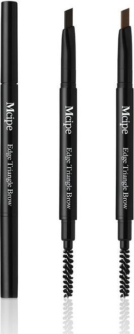 엠시피 1+1 타투 삼각 아이브로우 펜슬, 브로우 1호+1호, 1개