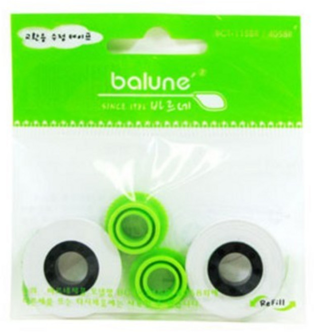 바르네)수정테이프 리필 (BCT-1158R/2입) 6개