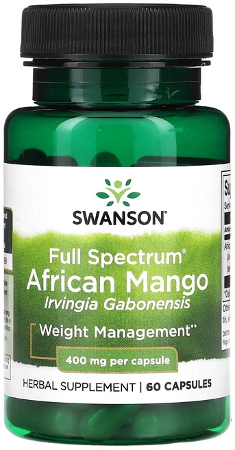 과식 다음날 급찐급빠 탄수화물 억제제 메타볼리즘 아프리칸 망고 400mg 60캡슐, 1개, 60정 - 쿠팡