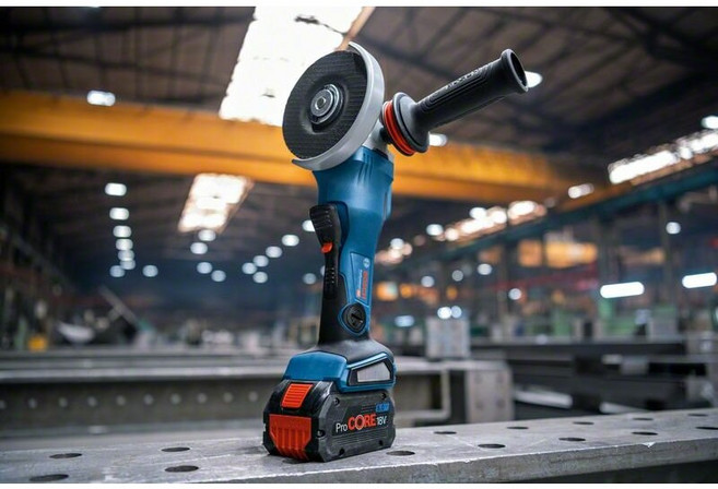 Bosch 博世 GWS 18V-15 PSC 5吋無線砂輪機, 1個, 單主機(無電池充電器工具箱)