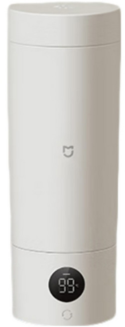 샤오미 미지아 휴대용 전기포트 겸용 보온 텀블러 2 350ml, 단일상품(화이트)