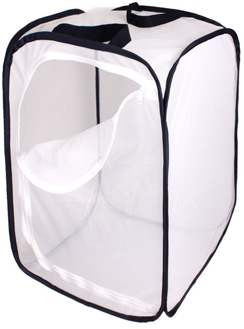 등화 포충망 원터치 야간 곤충채집망 나비 관찰 케이지 화분 벌레방지, 1개