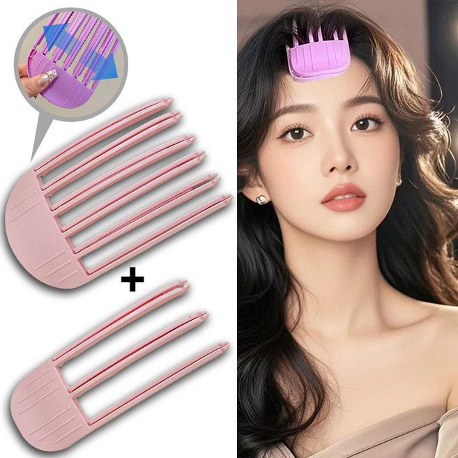 올라이프지 6핀+3핀 머리 볼륨 뿌리볼륨 집게 헤어 집게핀, 1세트, 피치