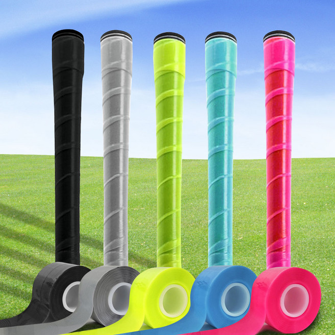 쫀쫀 파워 골프 그립 미끄럼방지, 1개, 블랙