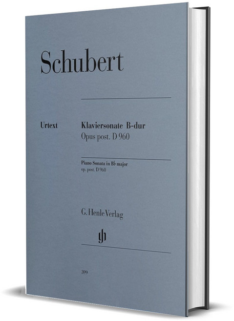 Schubert - Piano Sonata B flat major op. post. D 960 슈베르트 - 피아노 소나타 B flat장조 op. post. D 960 [HN399]