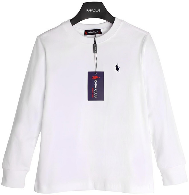 라파클럽 아동/주니어 라운드 긴팔 티셔츠
