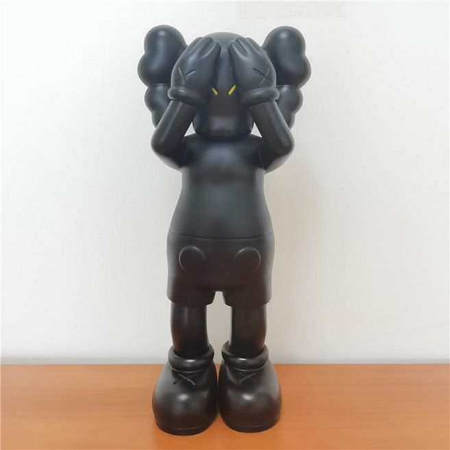카우스 피규어 Kaws 31cm 인테리어 대형, 5. 얼굴 가리개 서 있는 블랙