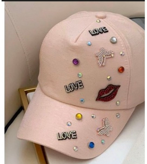 여성 패션 야구 큐빅캡 모자 SH1254